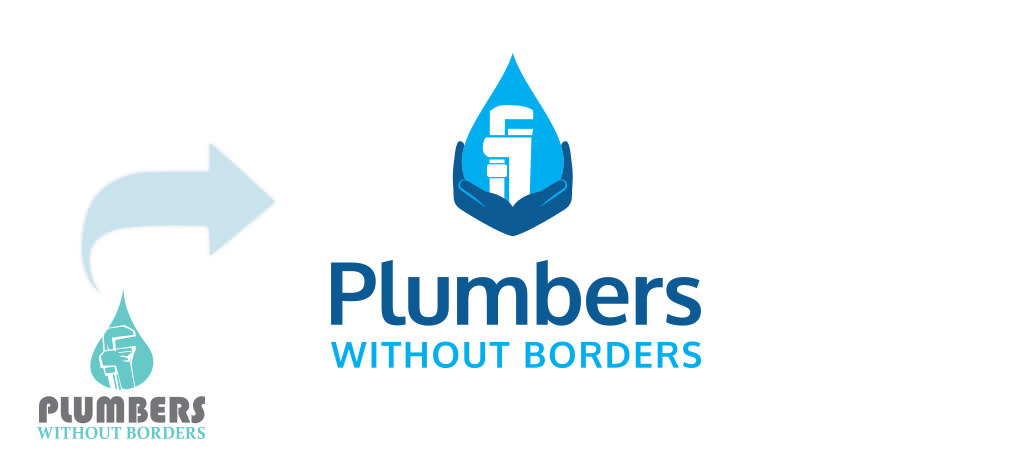 Plumbers Without Borders Logo Rebrand