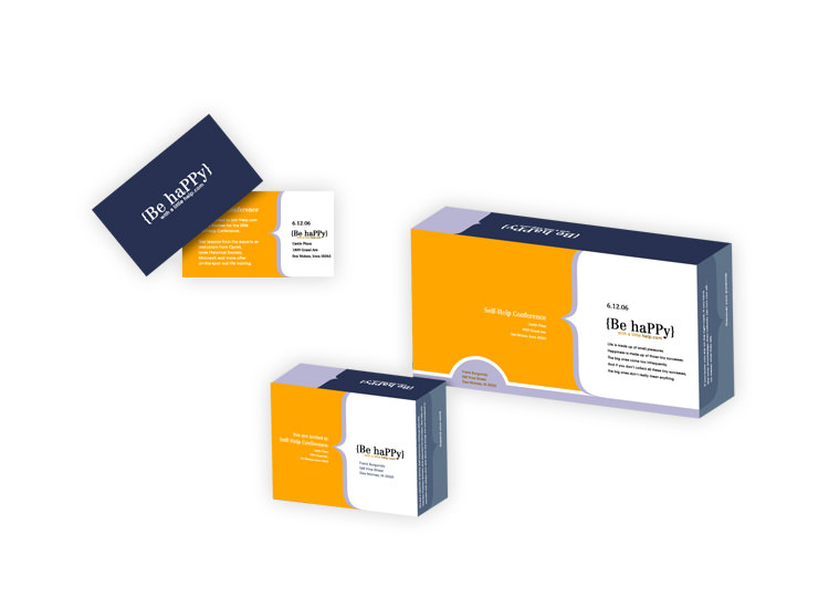 BeHappy Promotional Items